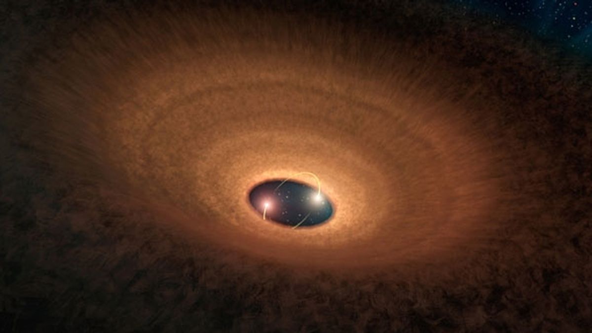 La NASA descubre un sistema de tres estrellas