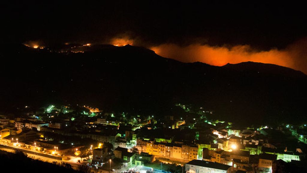 El incendio en la Jonquera