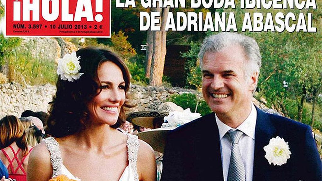 Adriana Abascal se casa