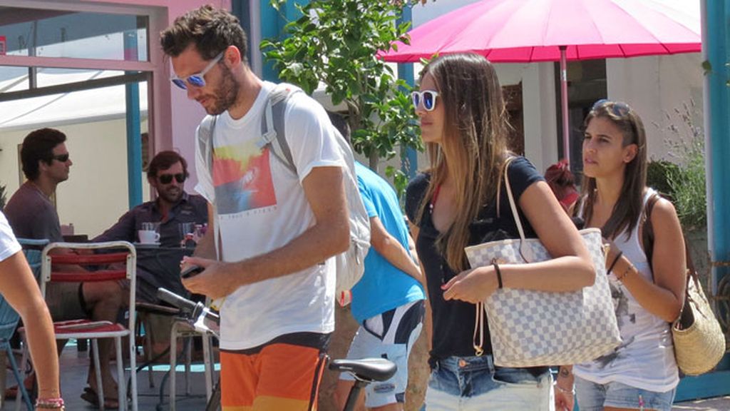 Helen Lindes y Rudy Fernández disfutan de su amor en Ibiza