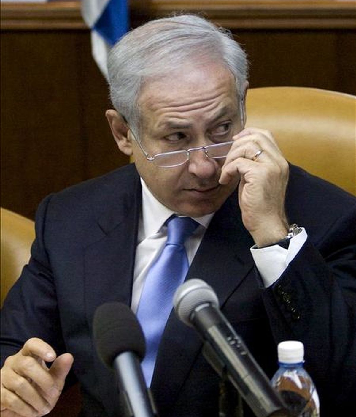 El primer ministro israelí, Benjamín Netanyahu. EFE/Archivo El primer ministro israelí, Benjamín Netanyahu. EFE/Archivo