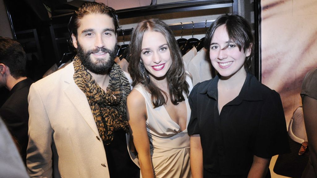 Álex García, Silvia Alonso y Macarena Sanz