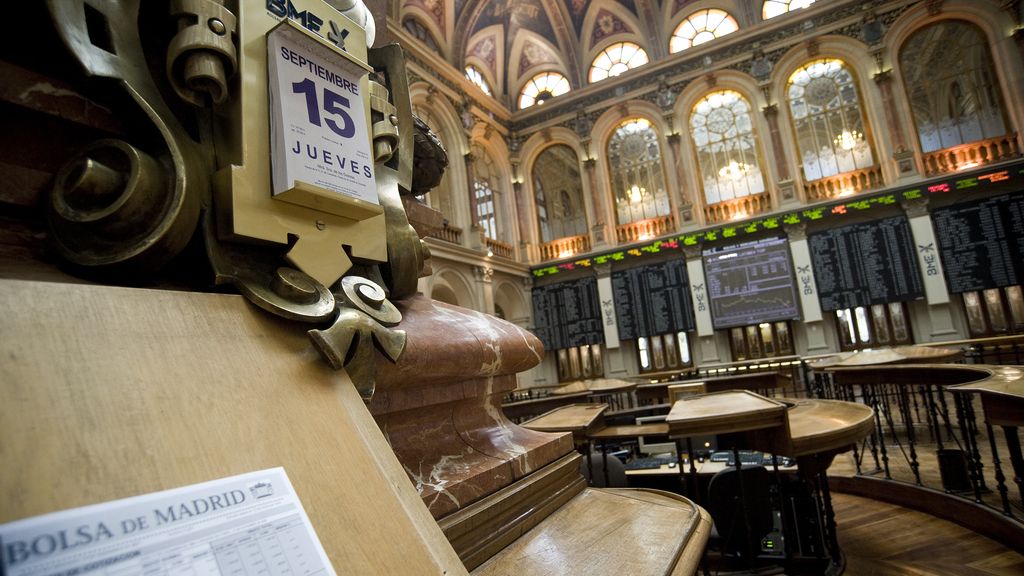 La Bolsa de Madrid. La Bolsa de Madrid.