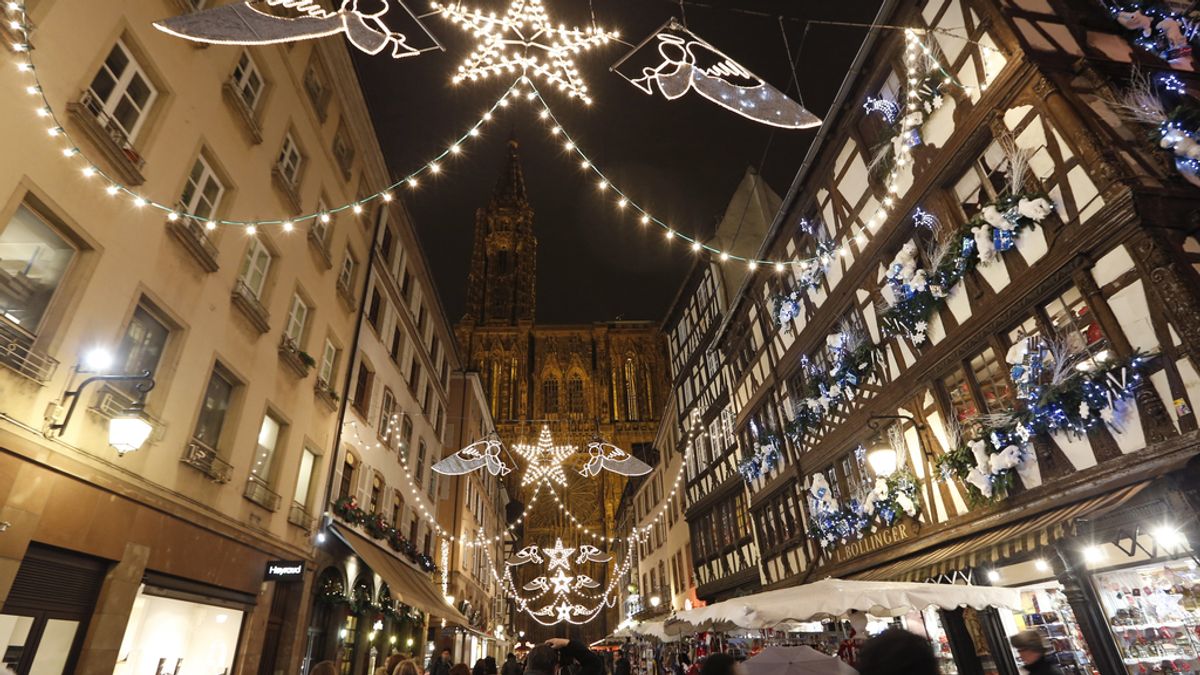 Navidad en Estrasburgo (Francia)