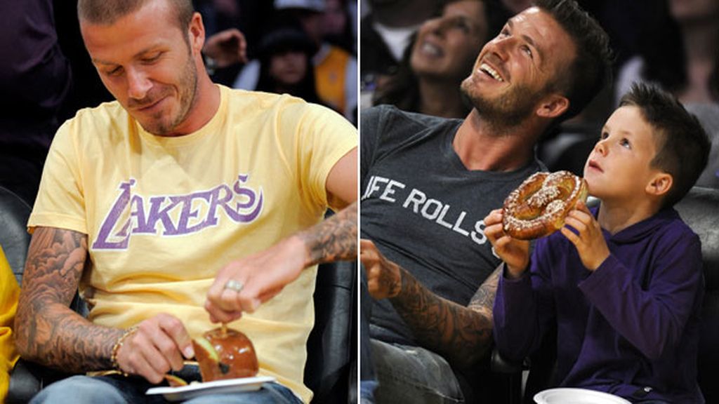 David Beckham, burger