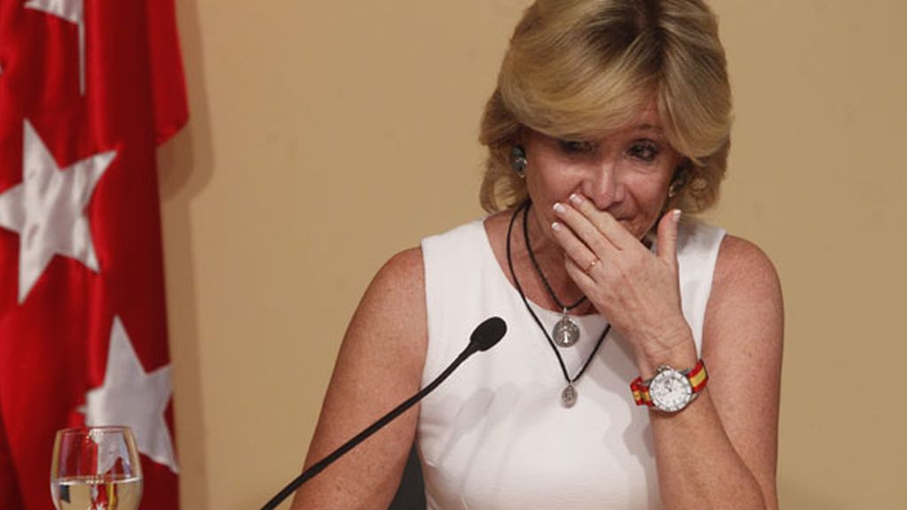 #AguirreDimite, la lideresa madrileña que dijo adiós a la política