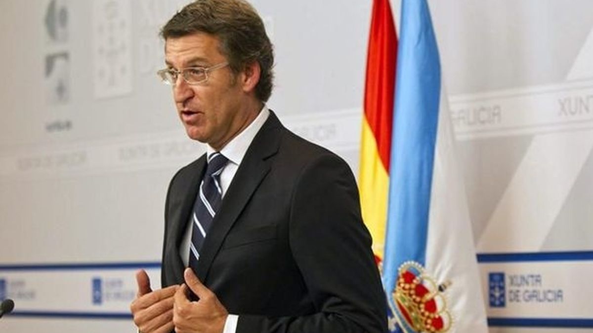 El presidente de la Xunta de Galicia, Alberto Nuñez Feijóo
