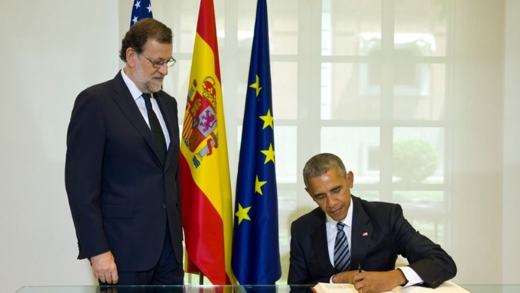 Rajoy y Obama