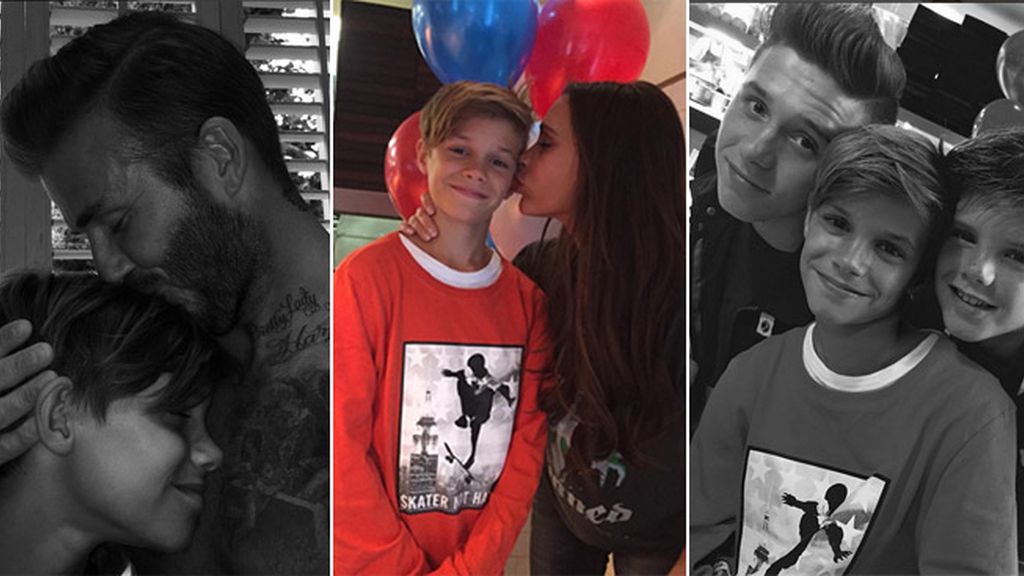 David y Victoria Beckham, orgullosos de su hijo Romeo en su 13 cumpleaños