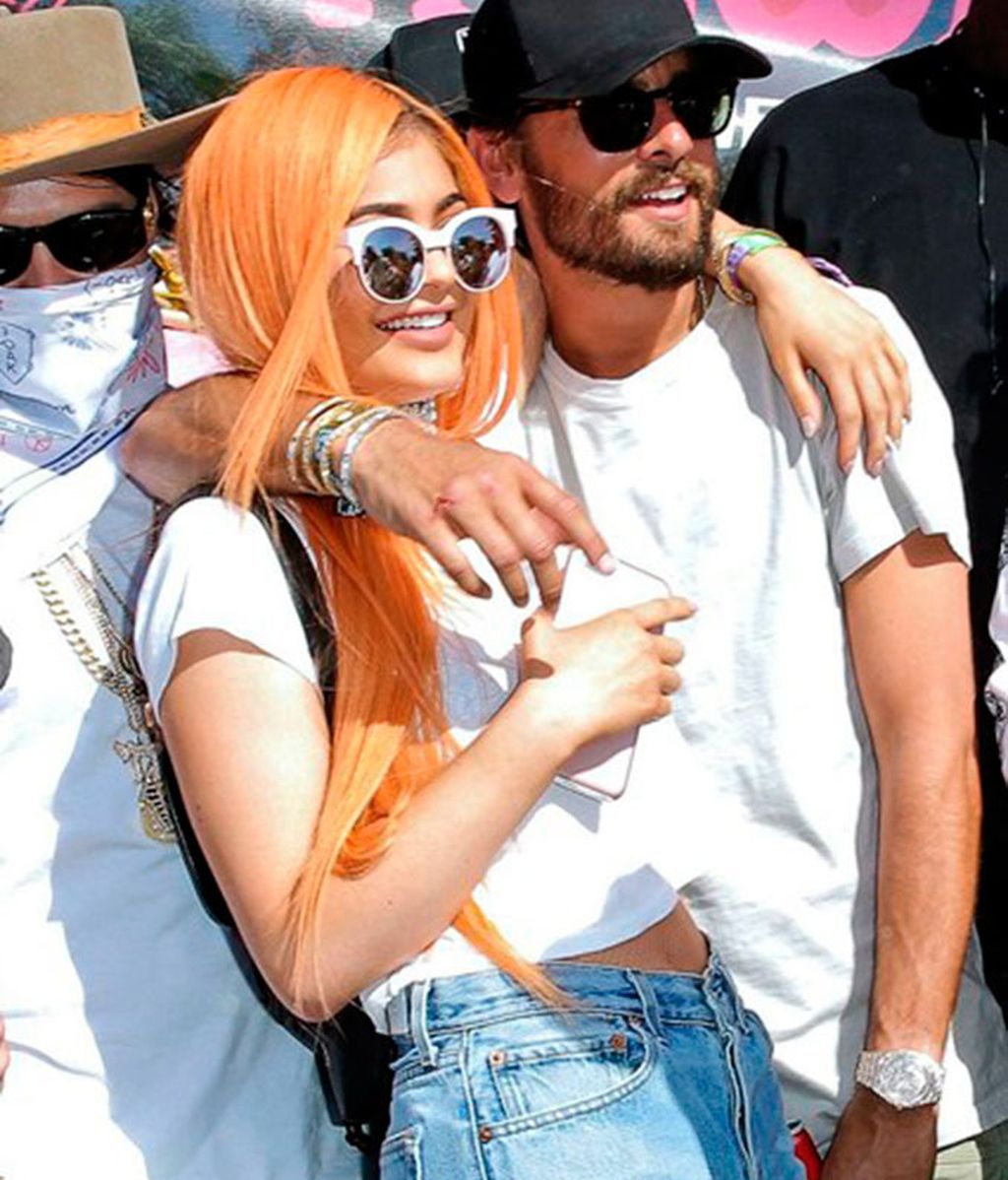 Kylie Jenner y Scott Disick