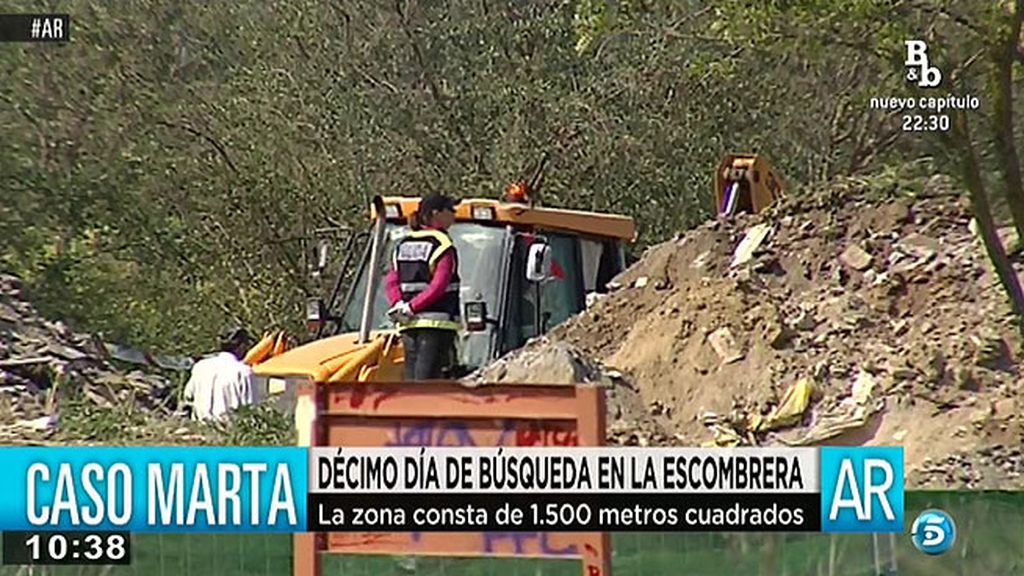 La policía científica ya ha comenzado a analizar los restos