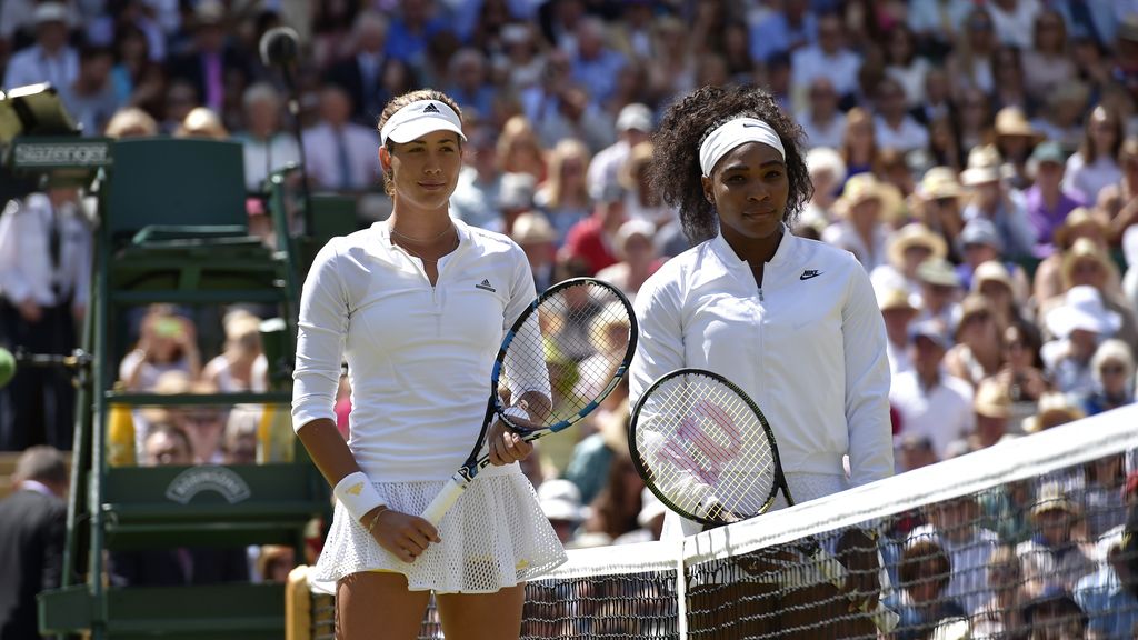 Las mejores imágenes de la final histórica de Garbiñe Muguruza frente a Serena Williams en Wimbledon