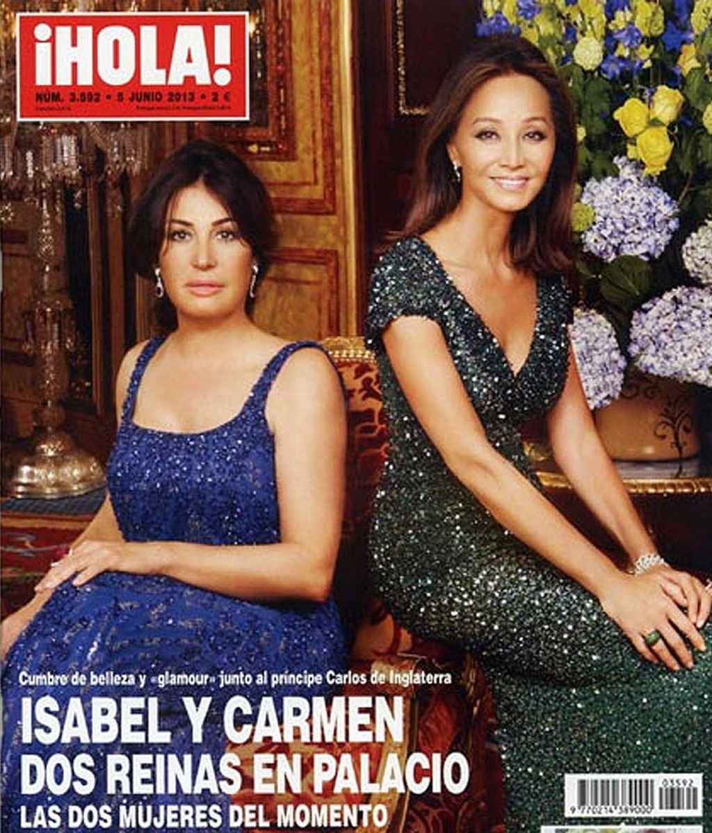 Isabel Preysler y Carmen Martínez Bordiú