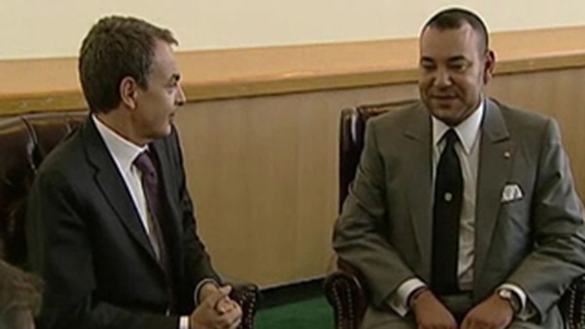 Zapatero se reúne con Mohamed VI