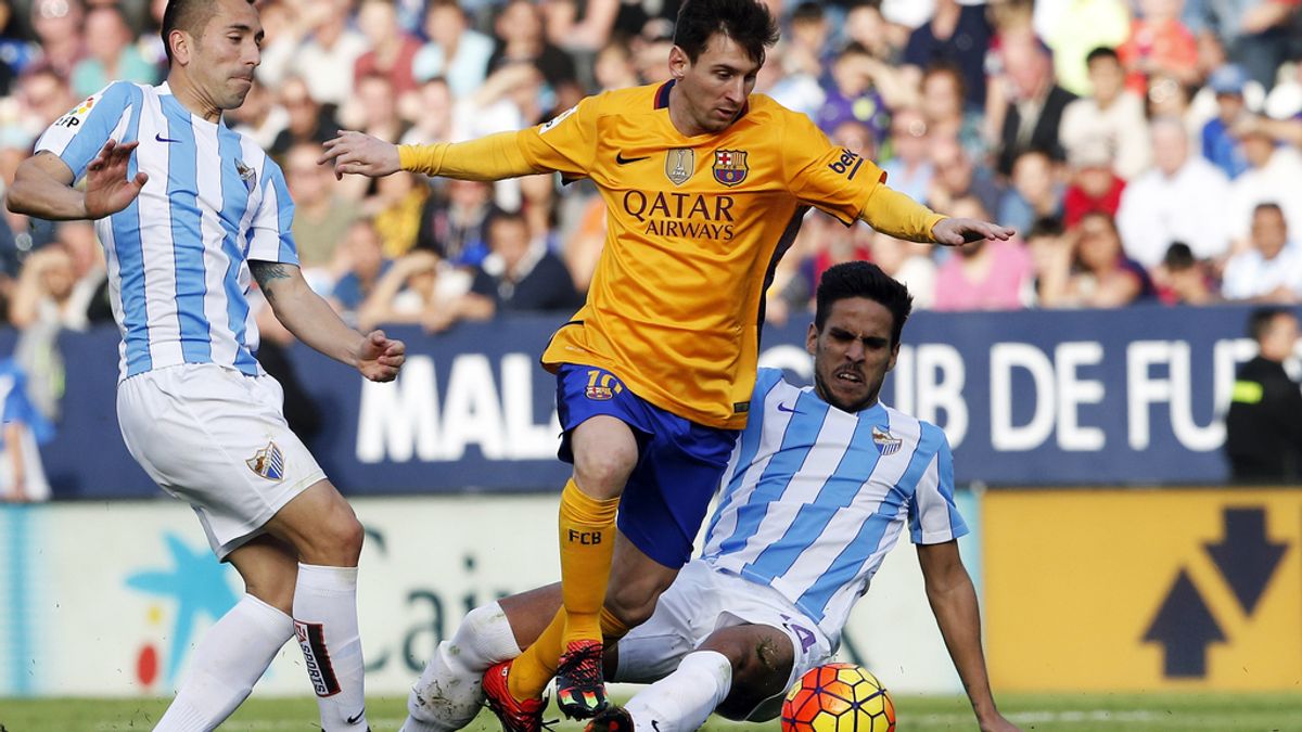 Messi se zafa de sus rivales blanquiazules