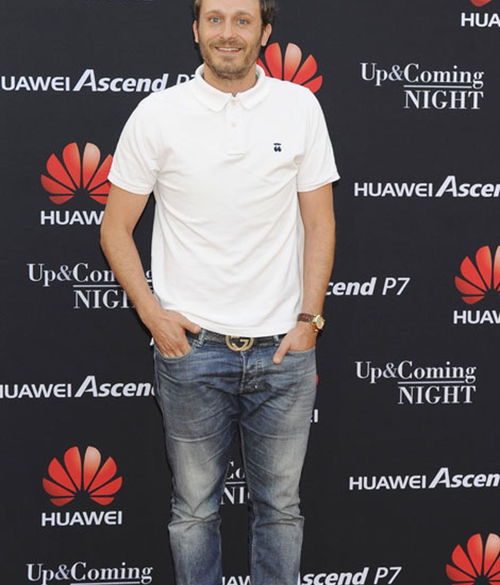 El cantante Juan Peña en el 'photocall' del evento