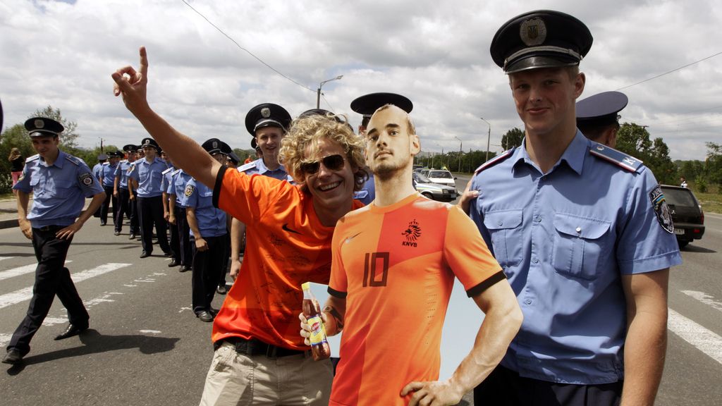 Más "naranjas" que "bacalaos" en Kharkiv