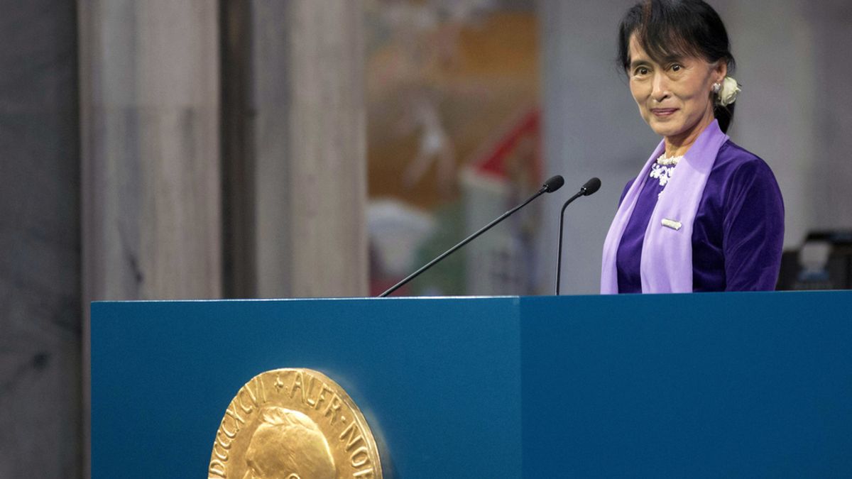Suu Kyi, premio Nobel de la Paz