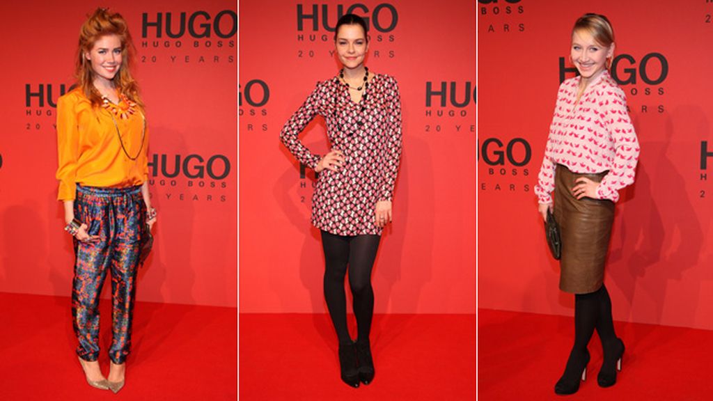 Palina Rojinski, Susan Hoecke y Anna Maria Muhe