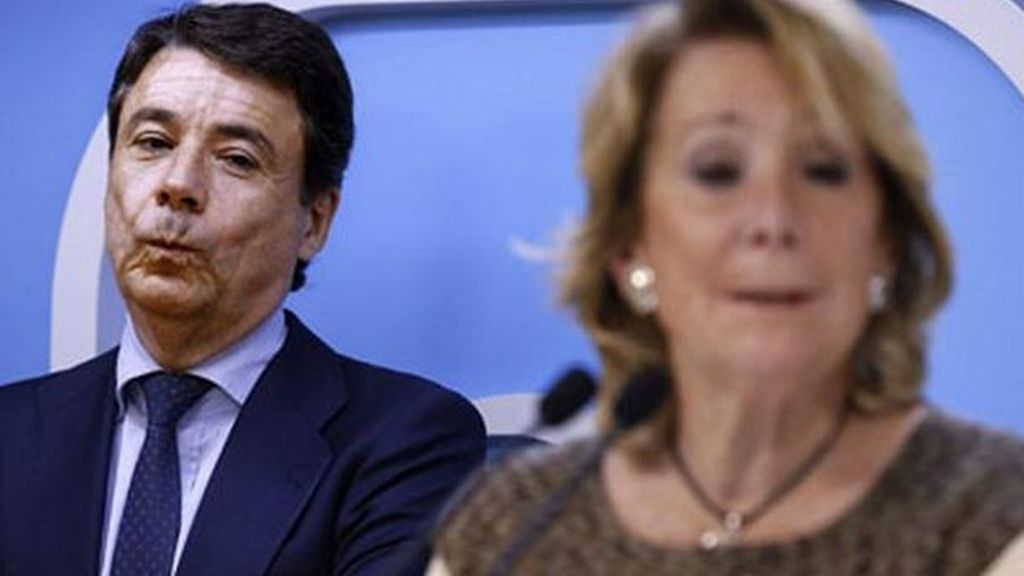 Ignacio González y Esperanza Aguirre