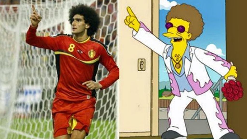 Fellaini y Disco Stu