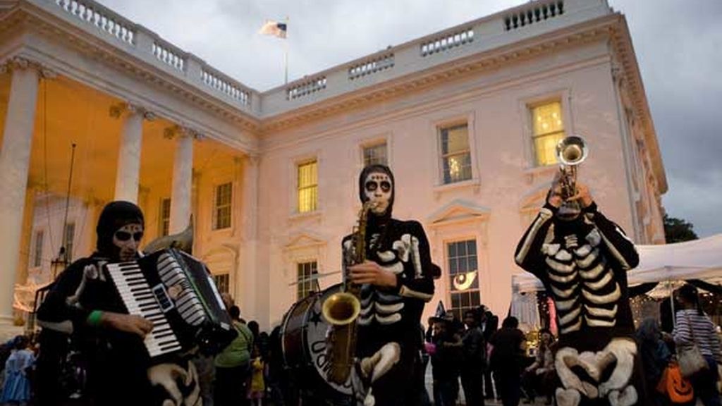 Los Obama celebran Halloween