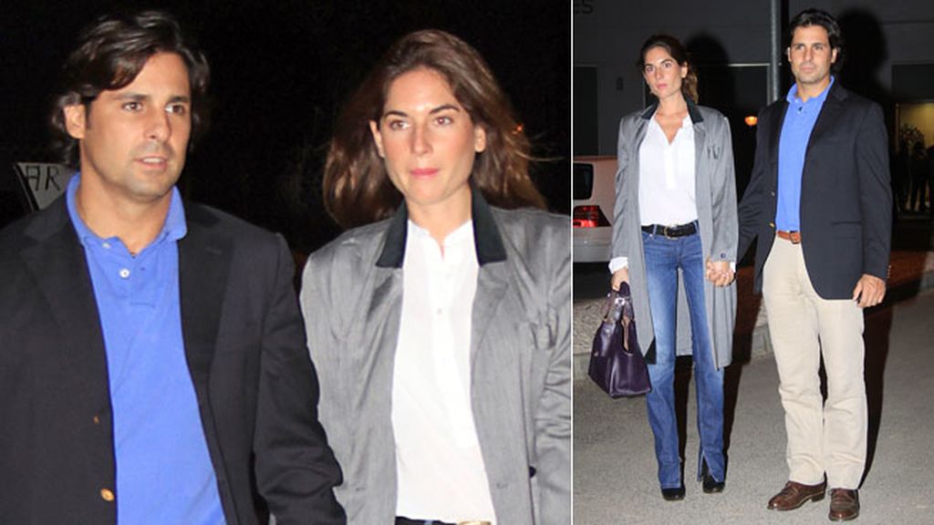 Fran Rivera y Lourdes Montes han querido apoyar a Eva en estos momentos