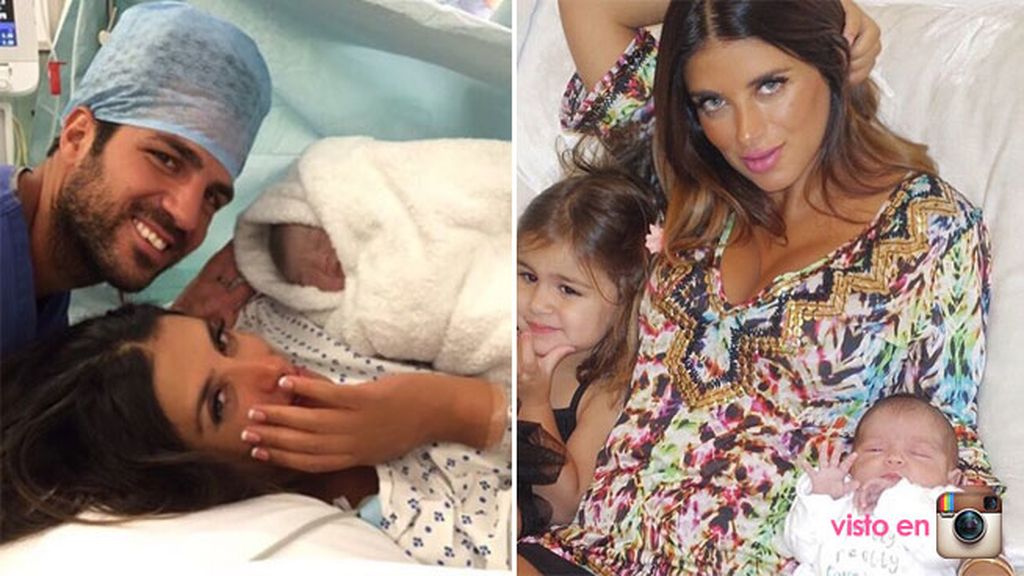 Fábregas y Daniella nos mostraron el nacimiento de Capri, su segundo hijo