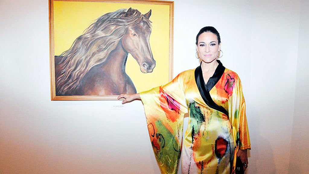 La actriz Isabel Serrano lució un diseño de Lola Herrera