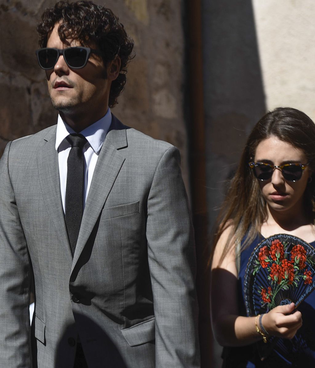Miguel Abellan, en el funeral de Víctor Barrio
