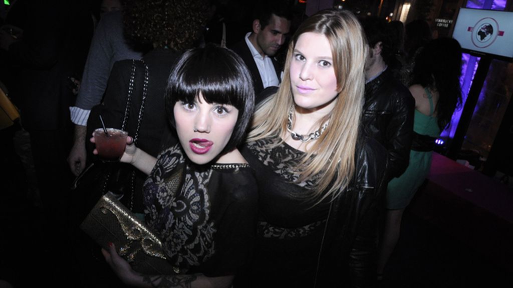 Angy Fernández junto a Elena Belmonte