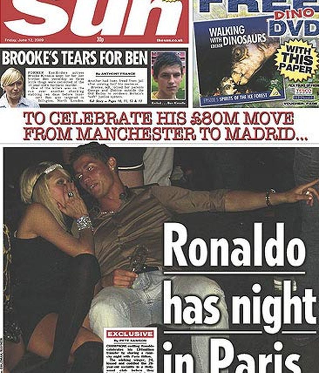 Fotos de la pareja Paris Hilton - Cristiano Ronaldo