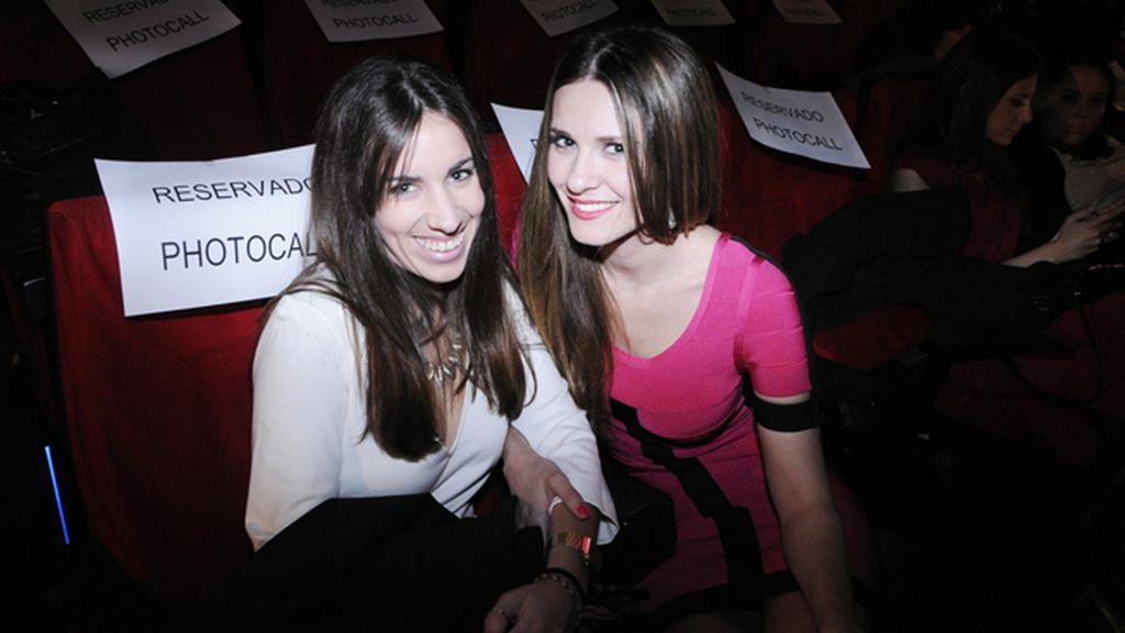 Diana Malave y la actriz Elena Ballesteros