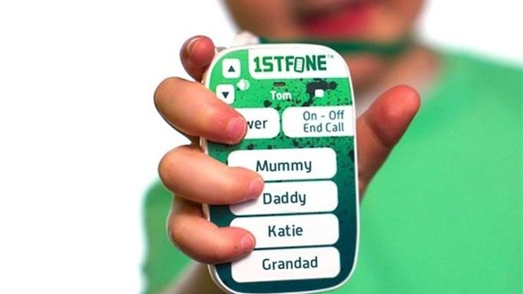 1stFone, un móvil para niños sin pantalla que guarda 12 contactos