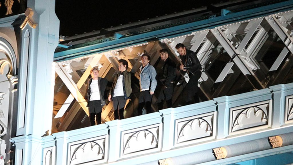 One Direction no tiene miedo a las alturas