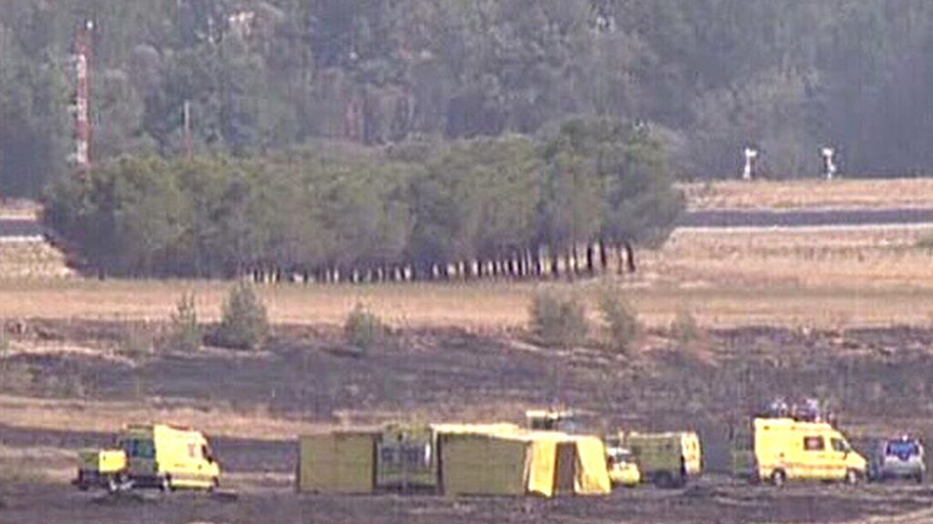 Grave accidente en Barajas
