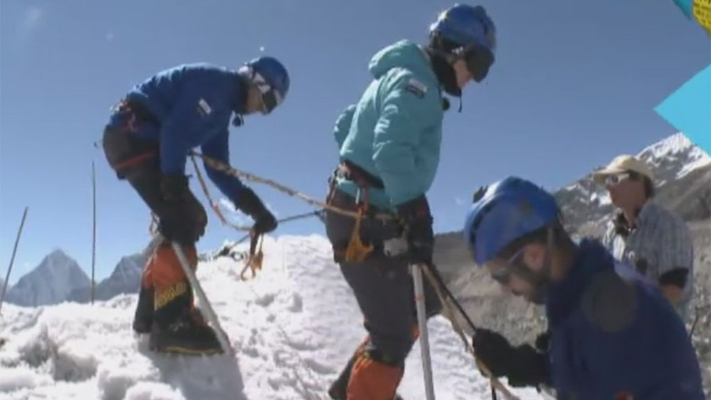 Las mejores imágenes de 'Desafío Everest': La Barrera de la Muerte