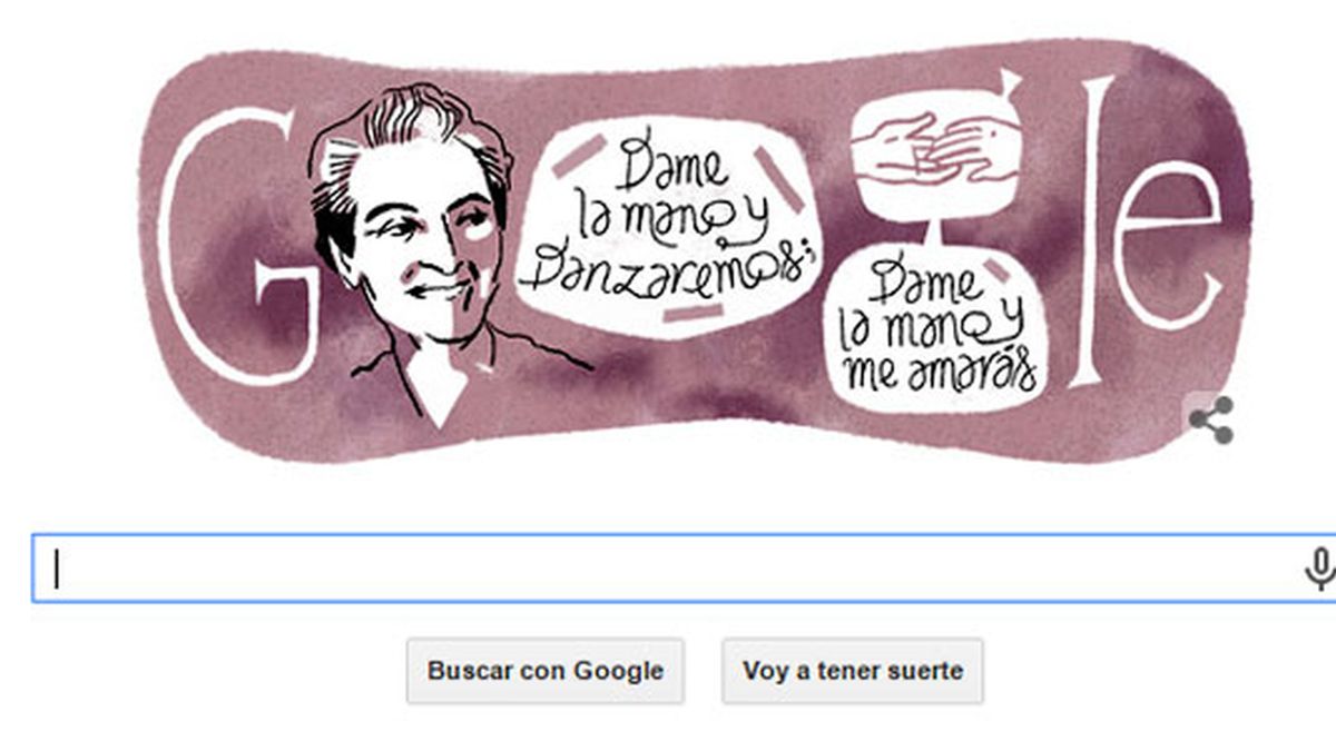 doodle, Google, homenaje Gabriela Mistral, poetisa chilena