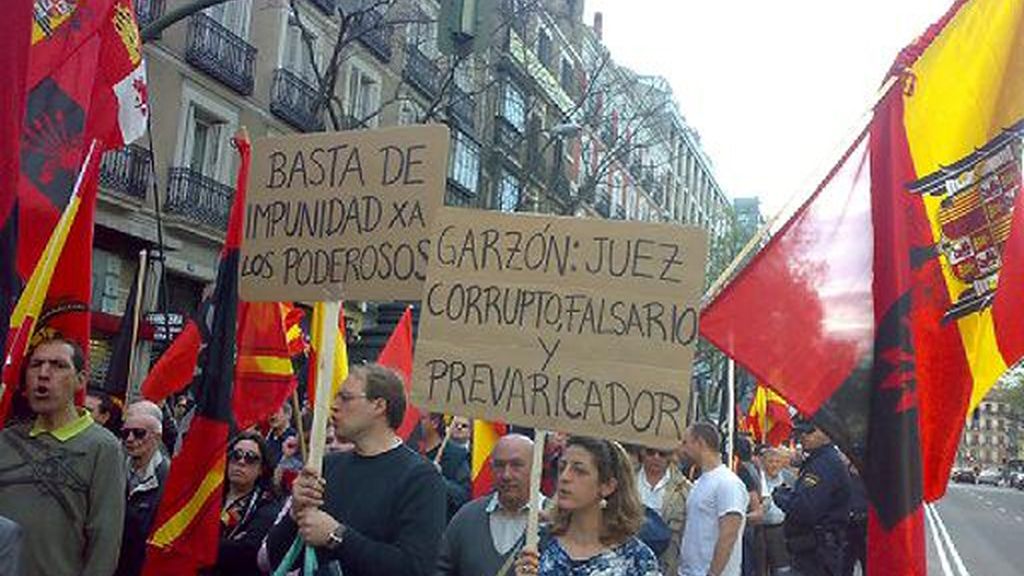 El 'caso Garzón' moviliza España