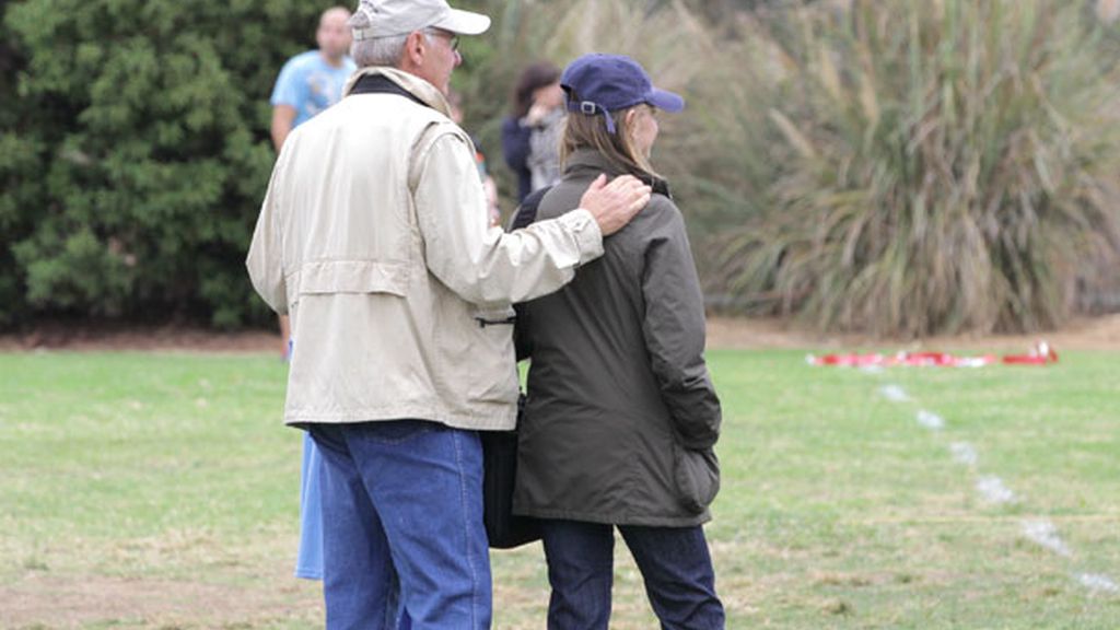 Calista adoptó al pequeño Liam en 2001; la actriz comenzó con Ford en 2004