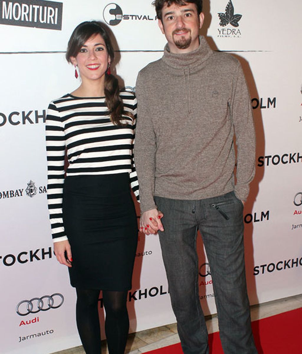 Ana Fernández, Verónica Echegui y Ana Rujas, en el estreno de 'Stockholm'