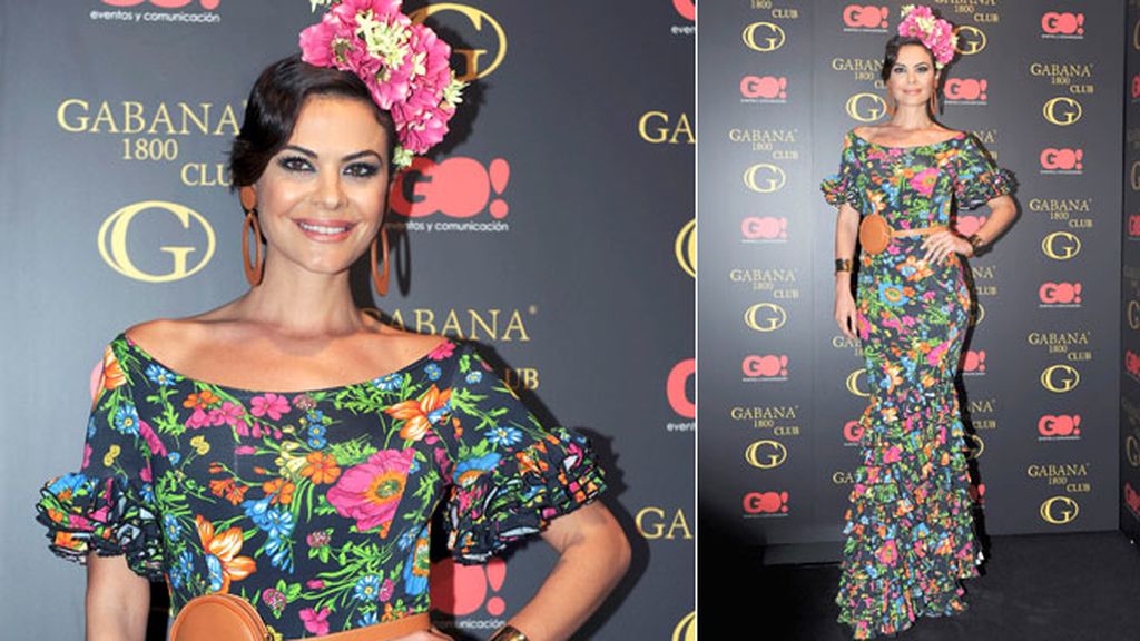 Marisa Jara se pone flamenca