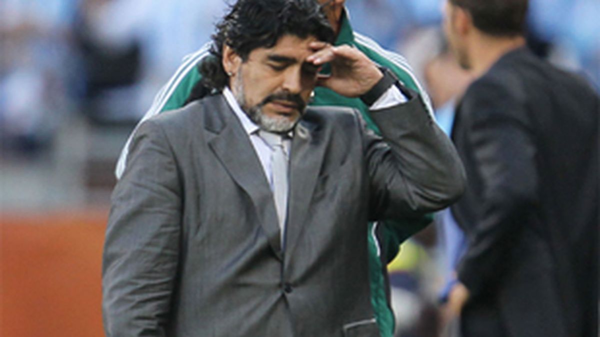 Diego Armando Maradona no se encuentra ahora mismo en su mejor momento. Foto: Getty