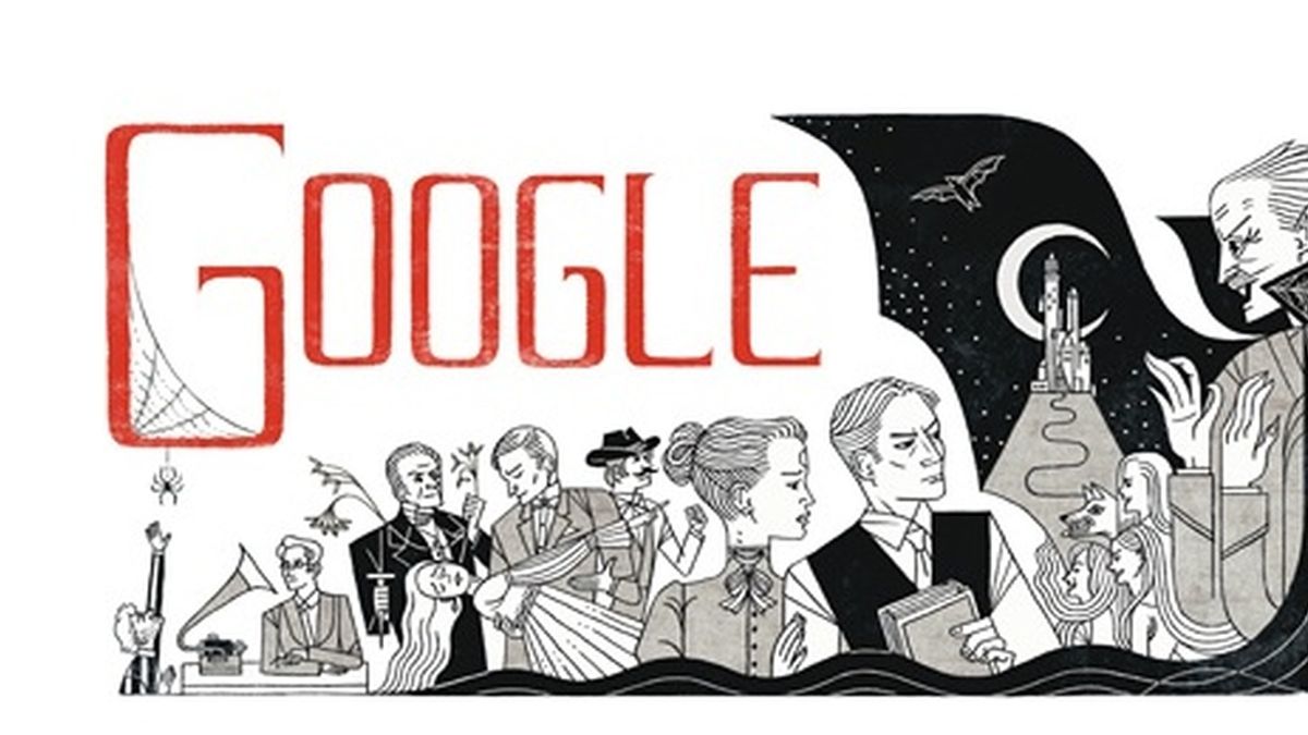 Google homenajea a Bram Stoker
