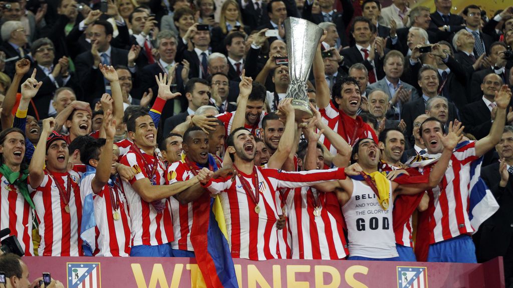 El Atlético de Madrid, campeón de la Europa League