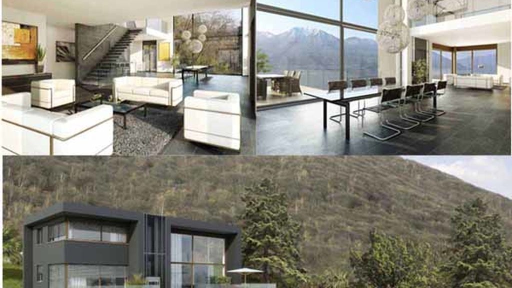 La casa más cara del mundo, que se encuentra en Suiza. Foto: Iberpress