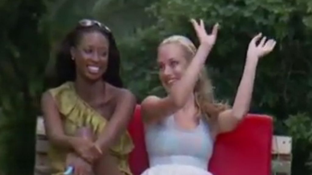 La modelo en 'Tropika Isla del Tesoro'