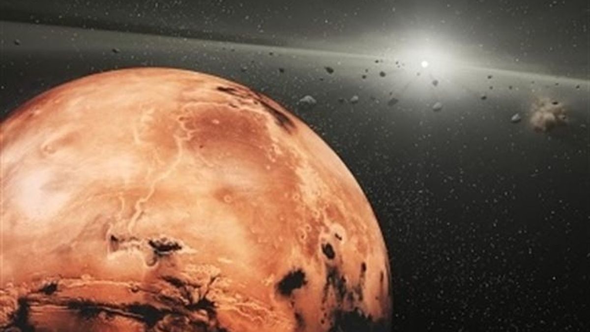 Hallan en Marte huellas de agua del último millón de años