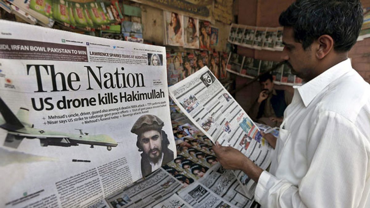 Un líder talibán, asesinado por drones