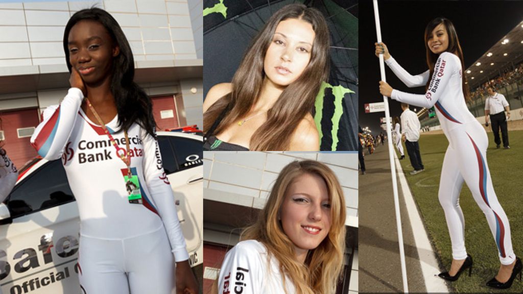 Las chicas del Paddock en Qatar